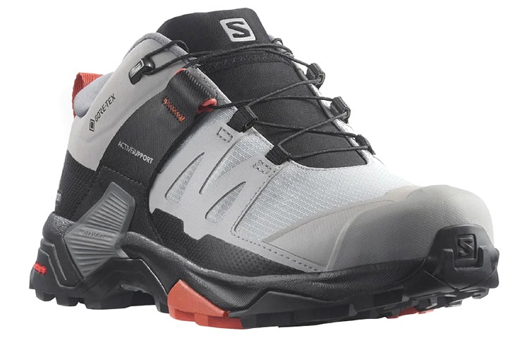 (WMNS) SALOMON X Ultra 4 Wide Gore-Tex 'Gray Black' 416873 - 3