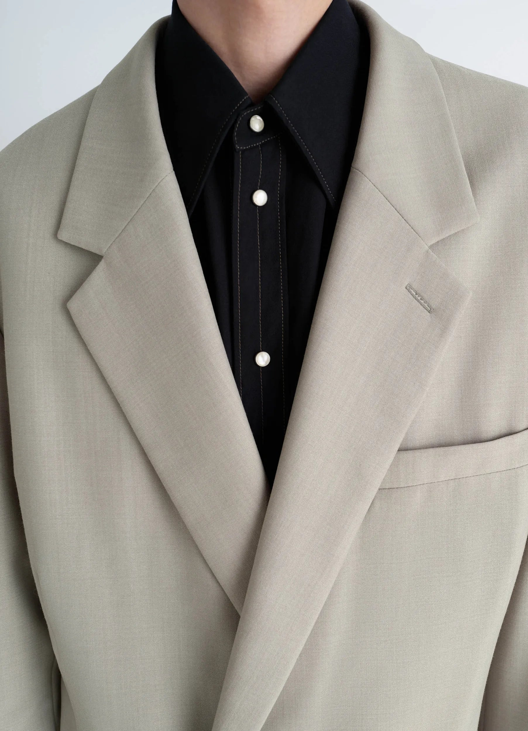 SOFT DOUBLE BREASTED JACKET - 5