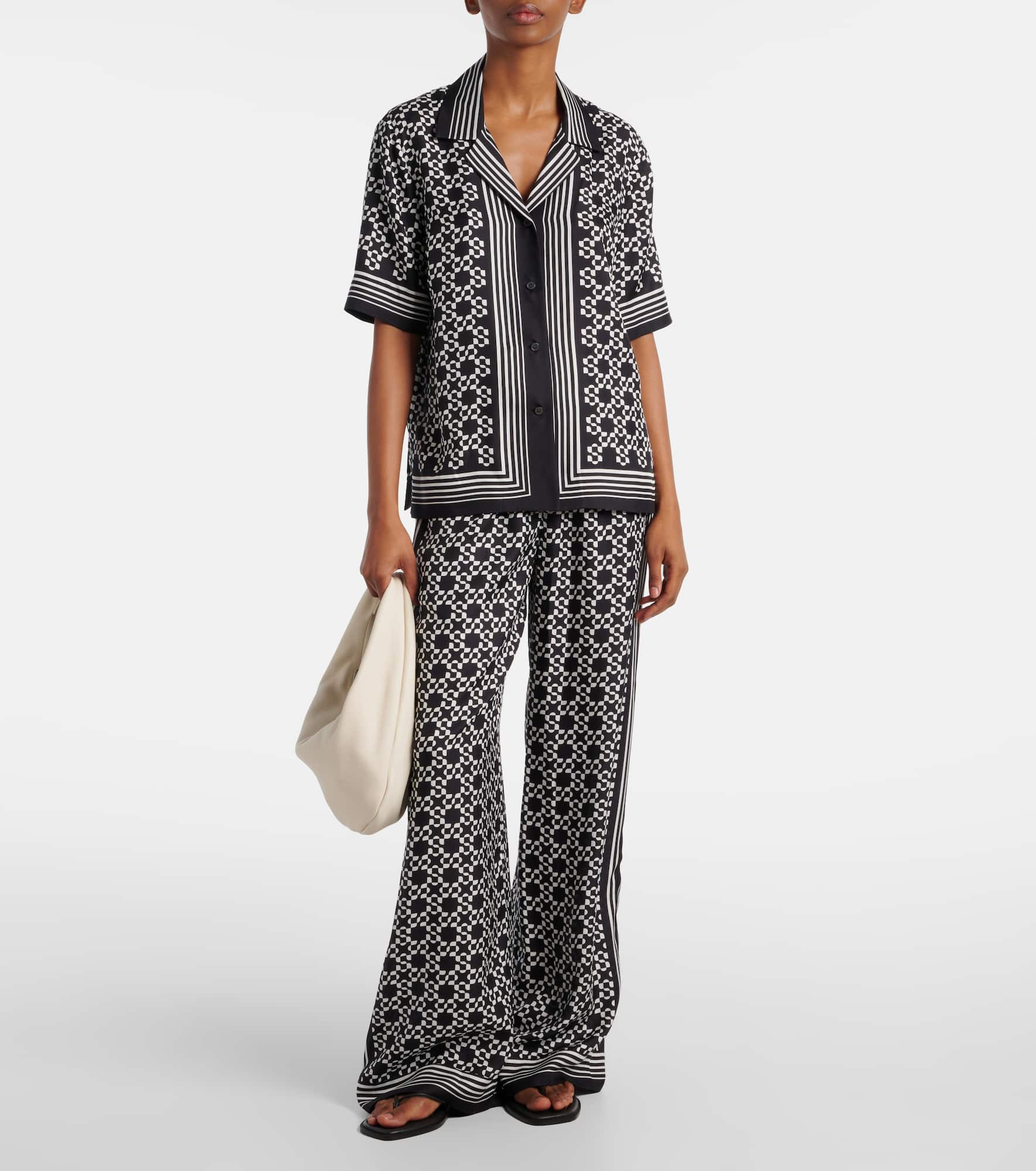 Zuna printed wide-leg pants - 2