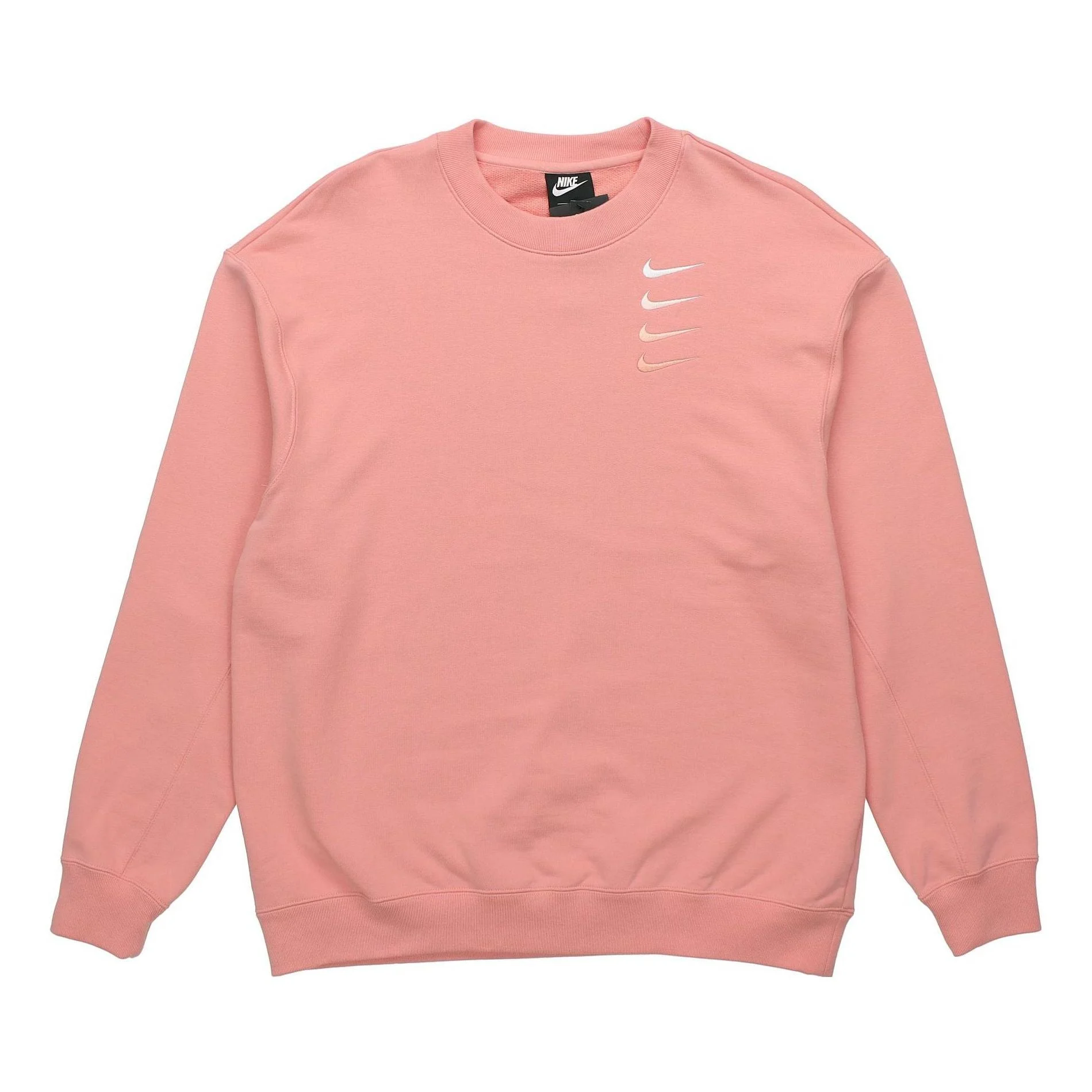 Nike Swoosh Gradient Pullover Round Neck Pink DA3193-618 - 1
