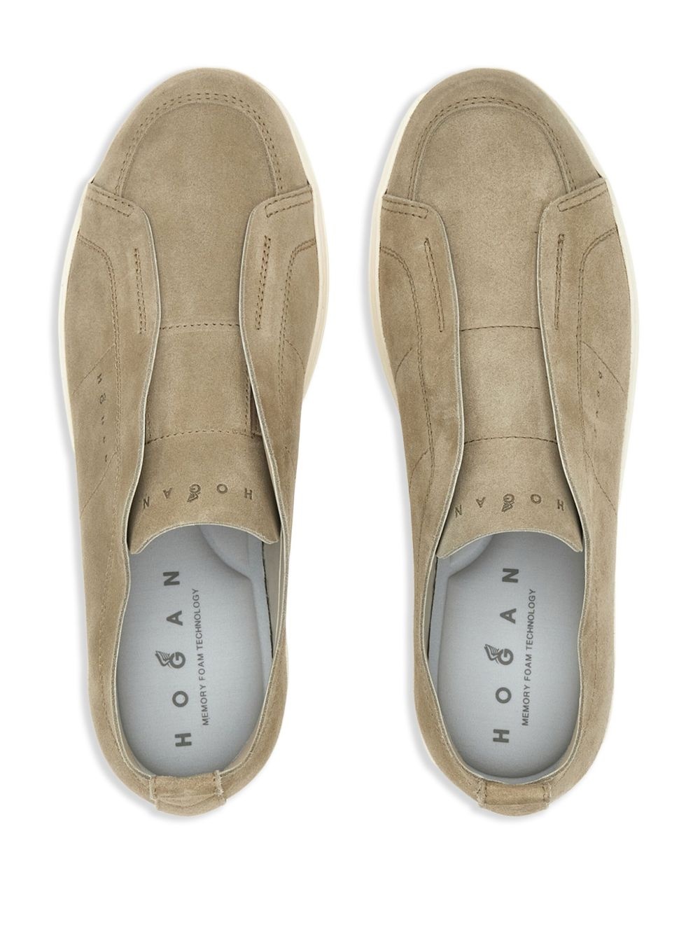 logo slip on sneakers - 5