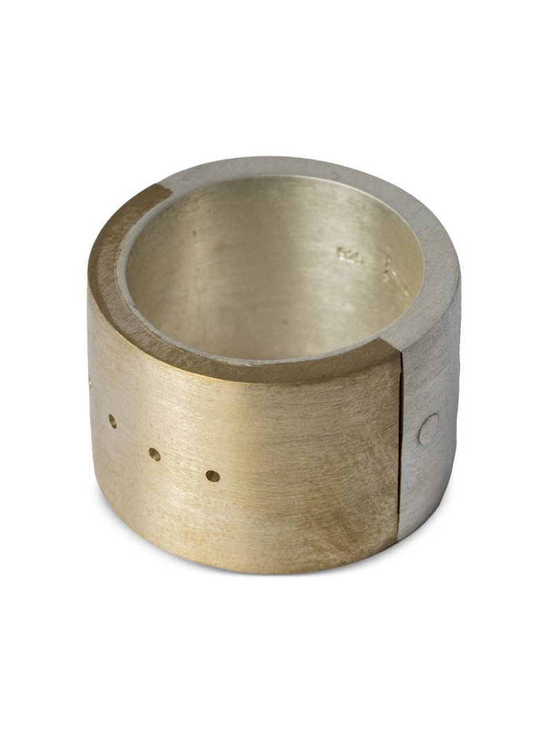 Parts of Four Sistema perforated-detail ring outlook