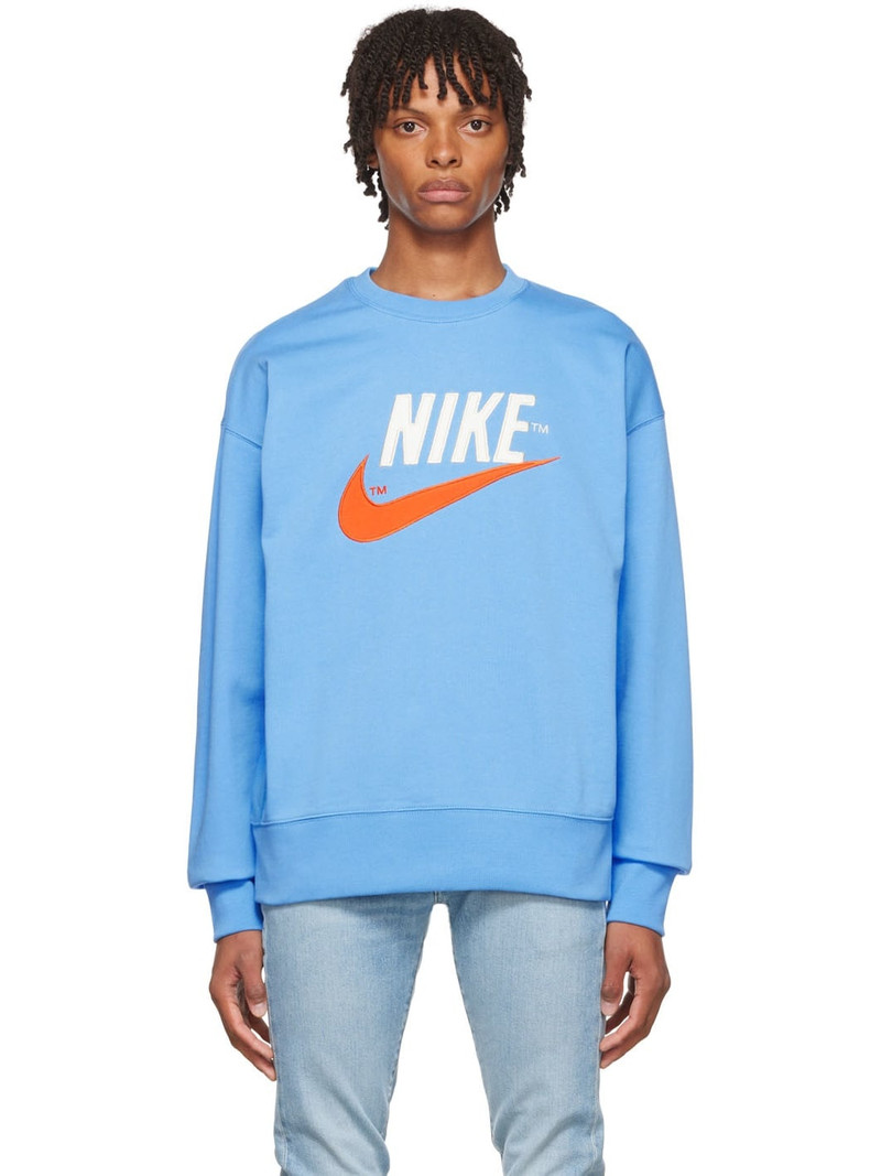 Blue Sportswear Trend Sweatshirt - 1