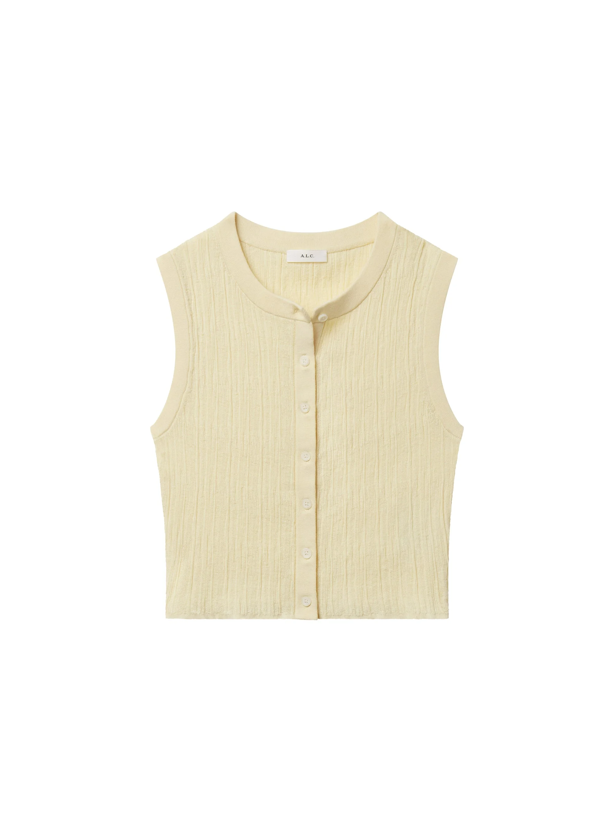 Lottie Fine Cotton Cropped Top - 1