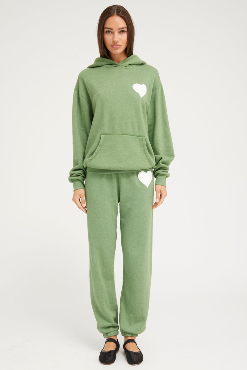 FERN HEART SWEATPANTS 1