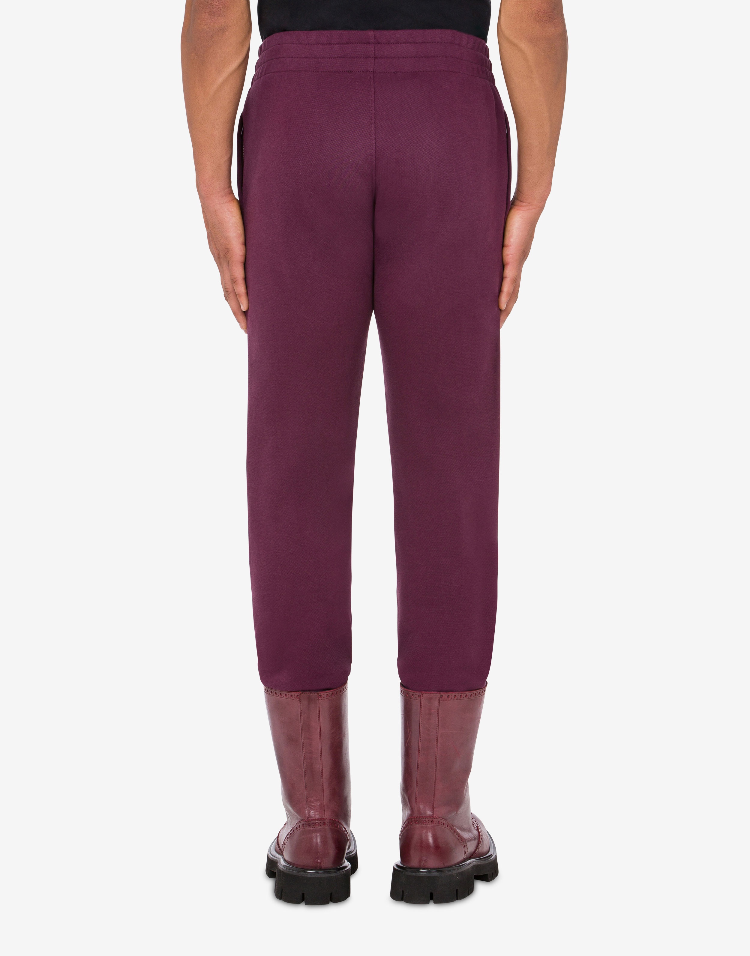 DOUBLE QUESTION MARK FLEECE JOGGERS - 3