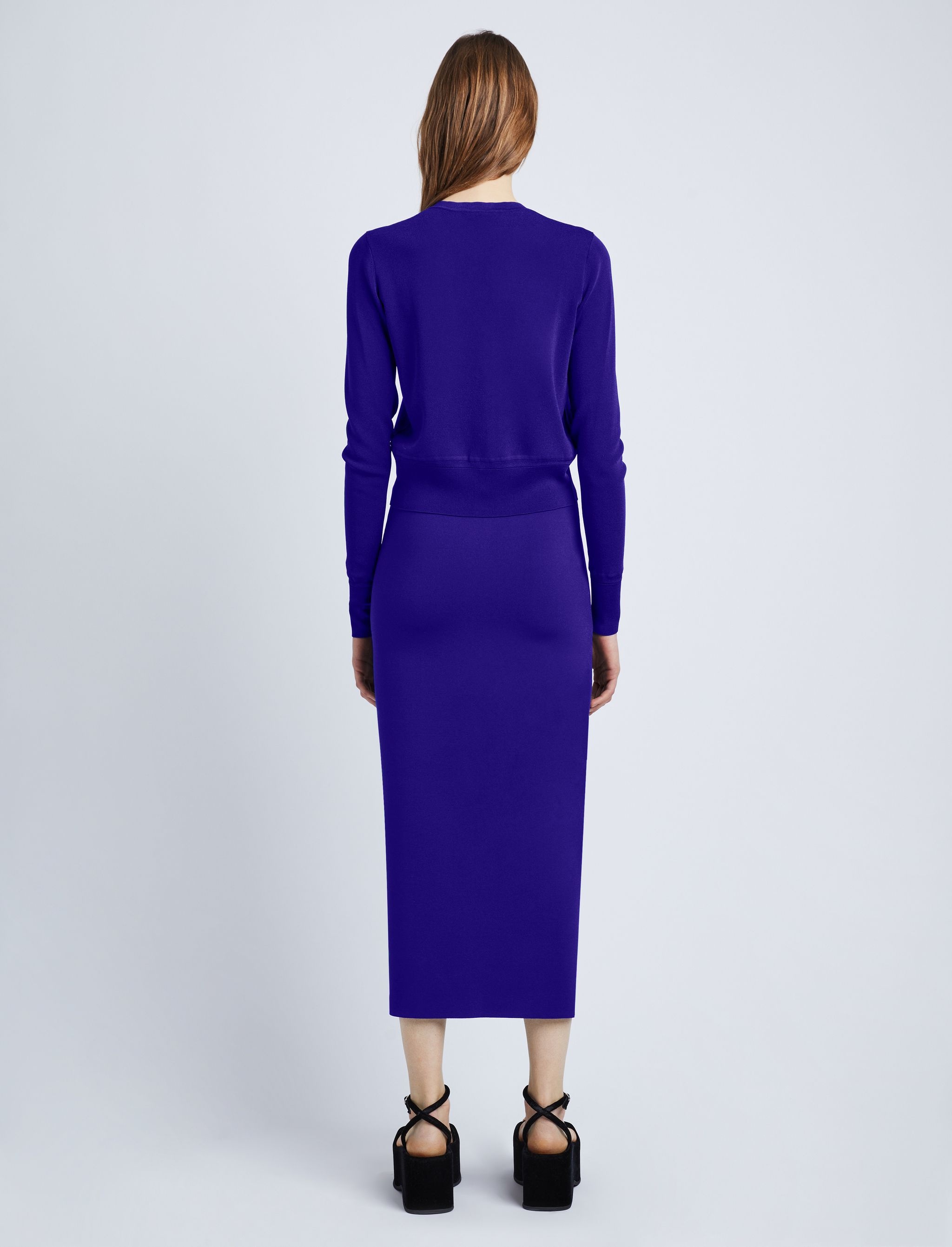 Silk Viscose Skirt - 4
