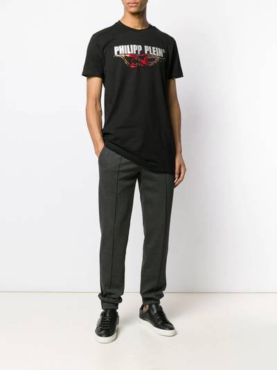 PHILIPP PLEIN Flame Gold Cut T-shirt outlook