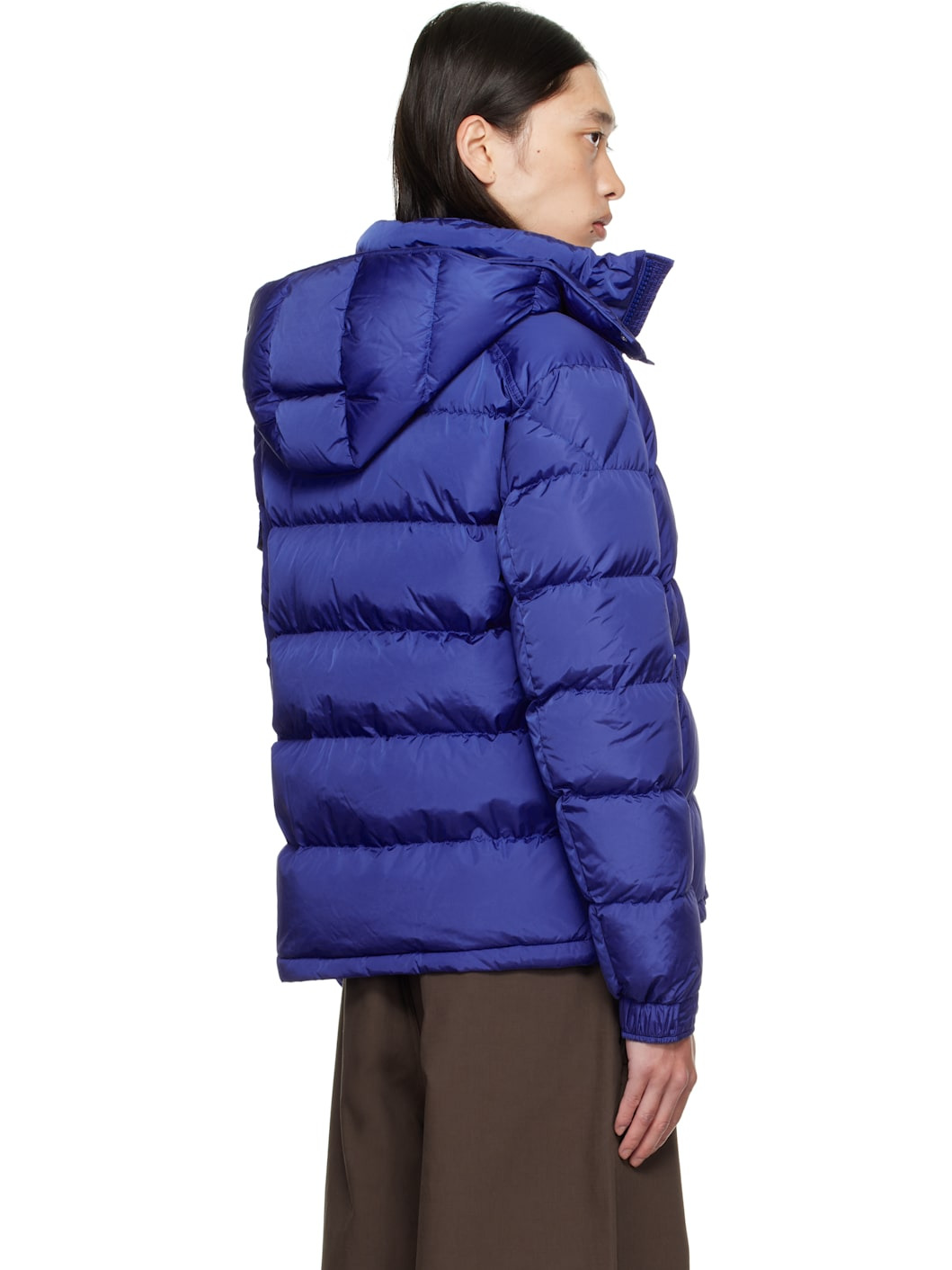 Blue Maya Short Down Jacket - 3
