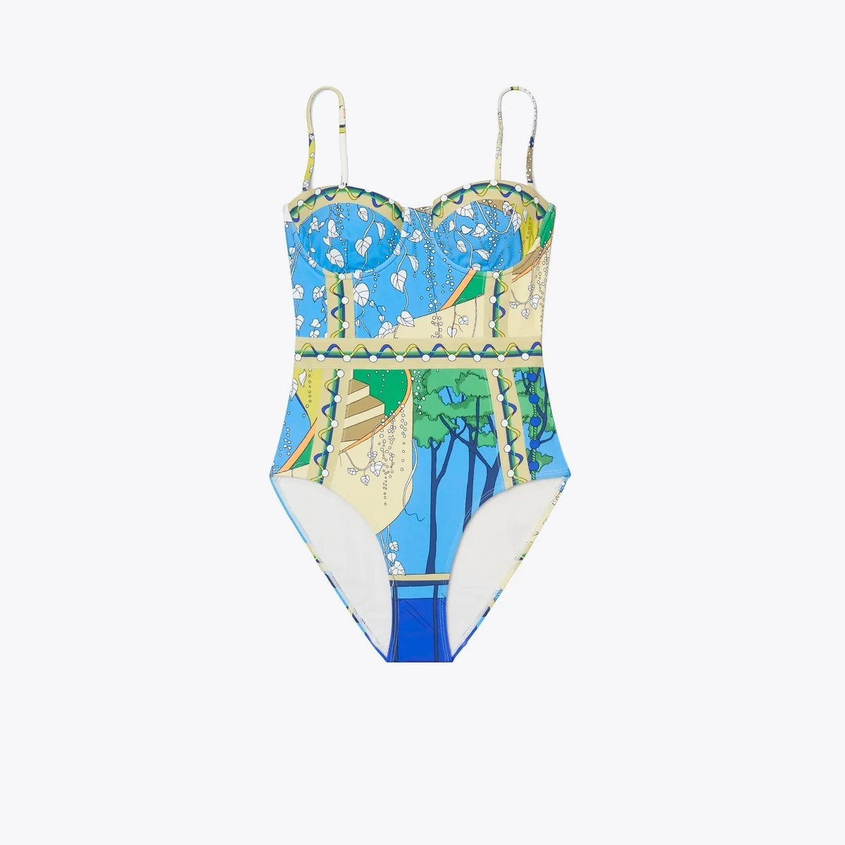 Printed Swimsuit - 1