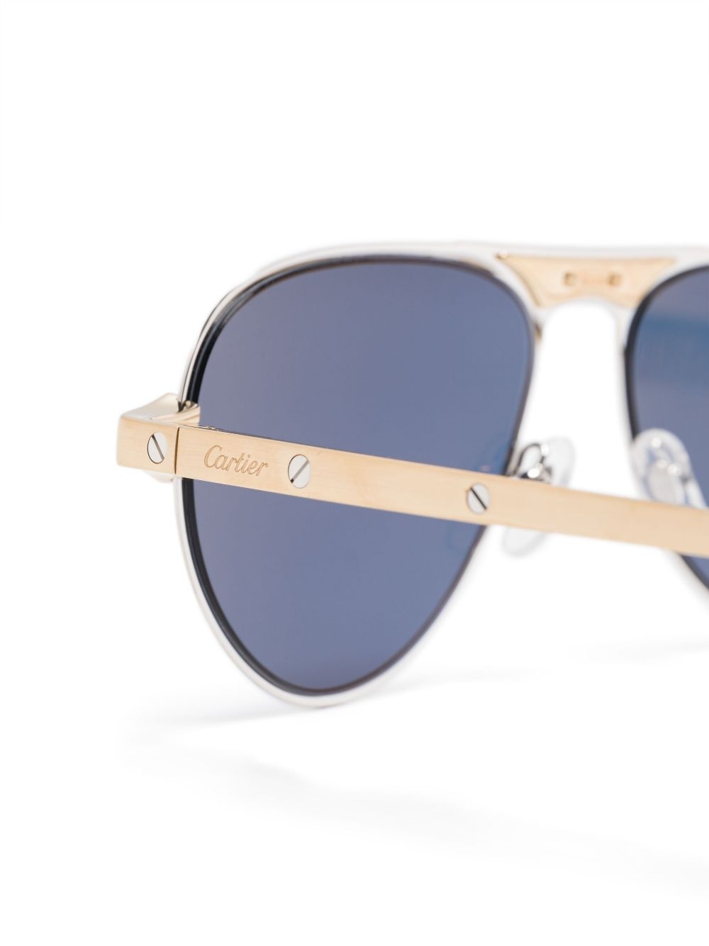 pilot-frame sunglasses - 3