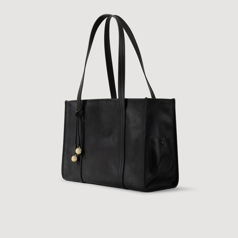 SOFT LEATHER TOTE BAG 3