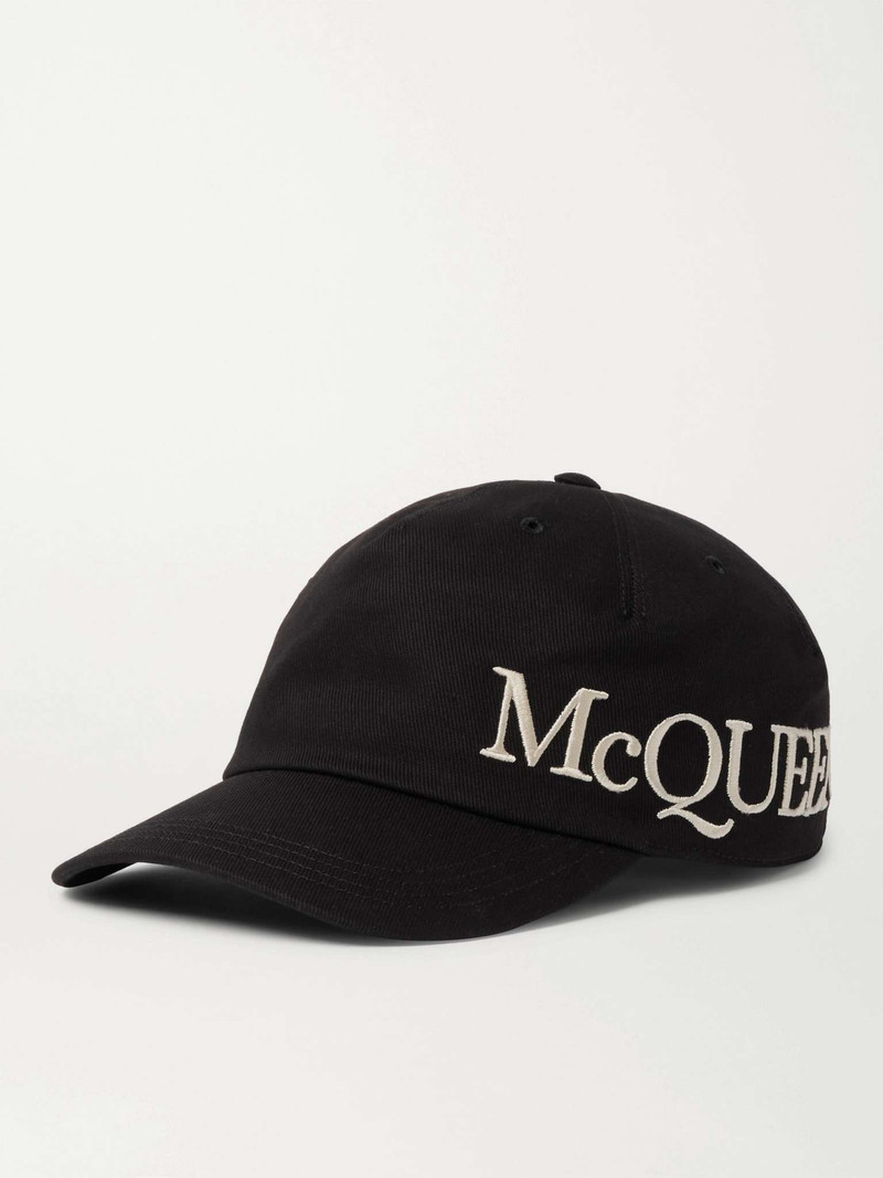 Logo-Embroidered Cotton-Twill Baseball Cap - 1