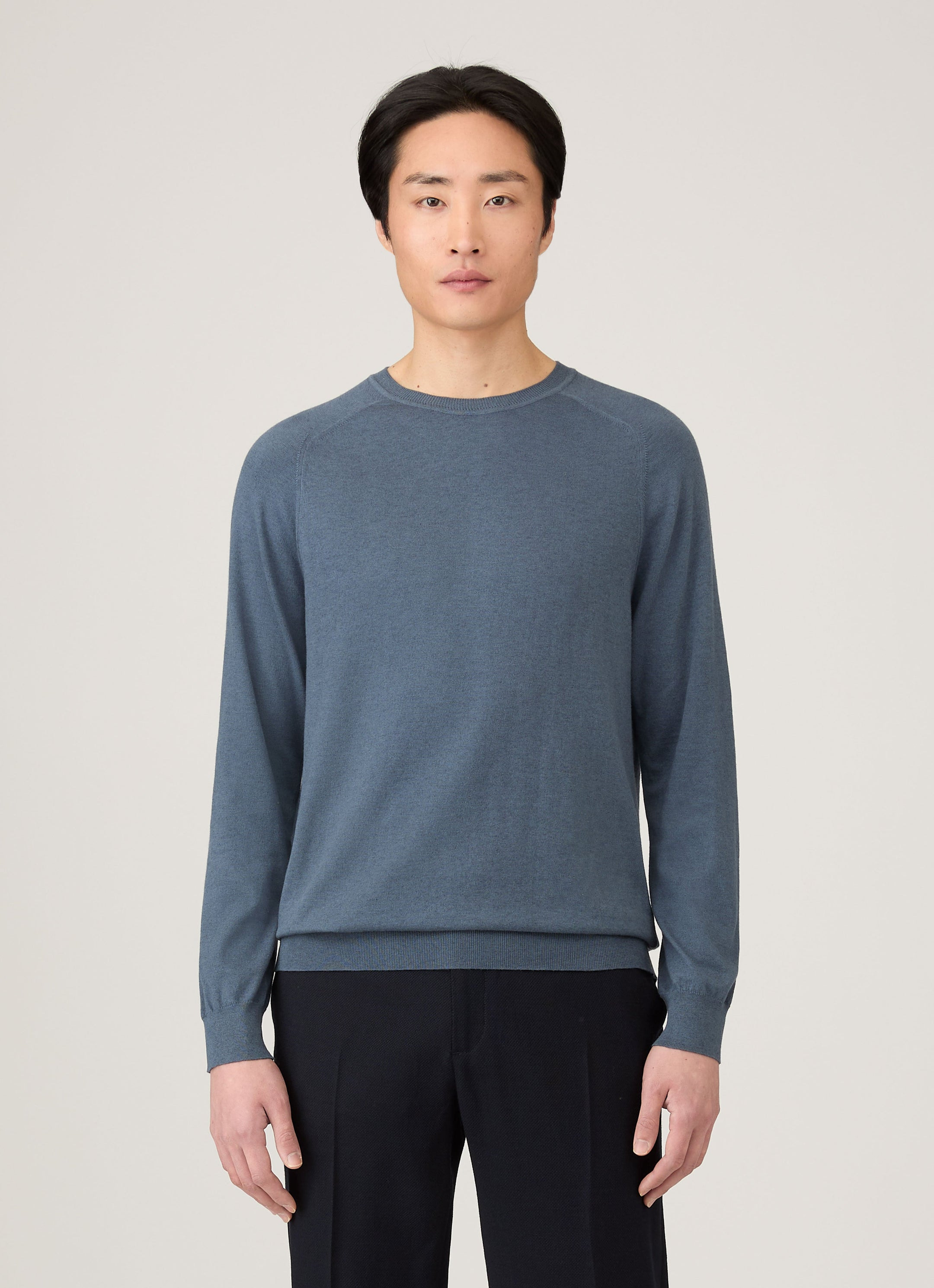 Sea Island Cashmere Crew Neck Jumper - 2