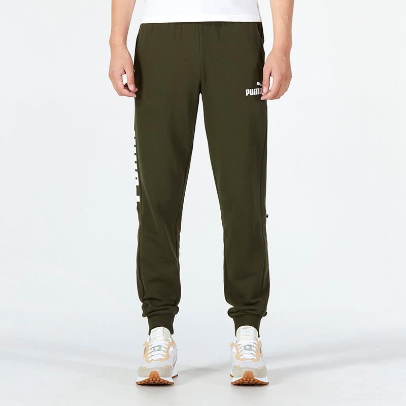 PUMA Power Sweatpants 'Green' 673646-70 - 3
