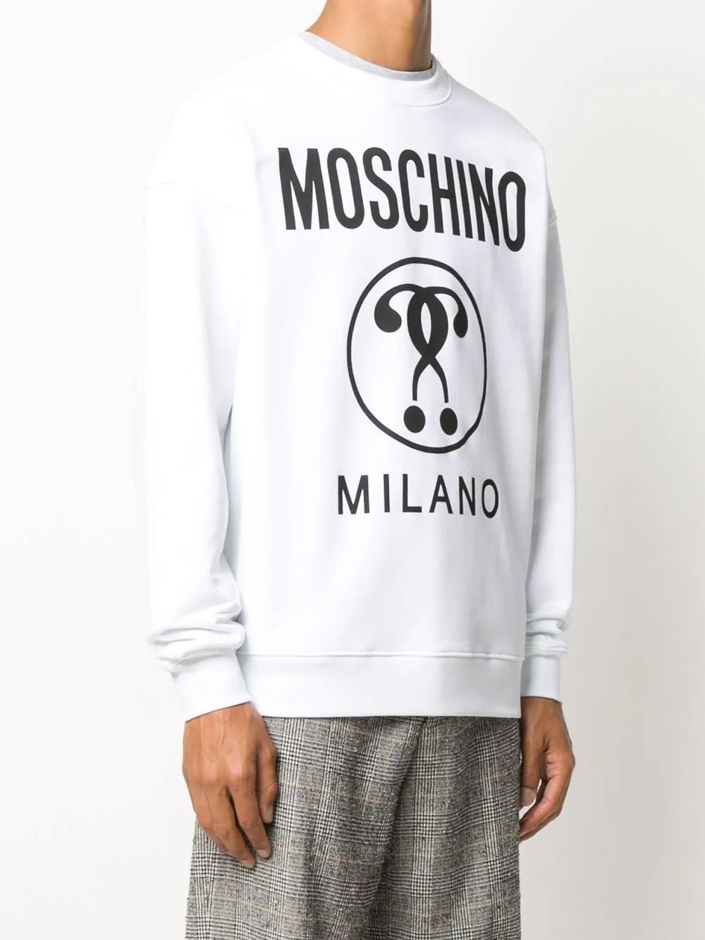 logo print sweatshirt - 3