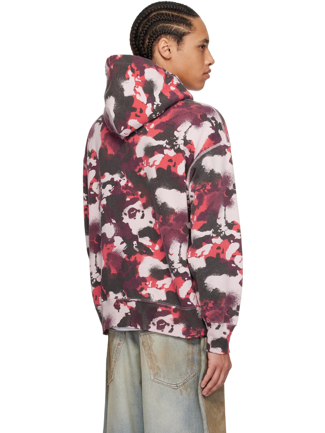 Red Map Camo Hoodie - 3