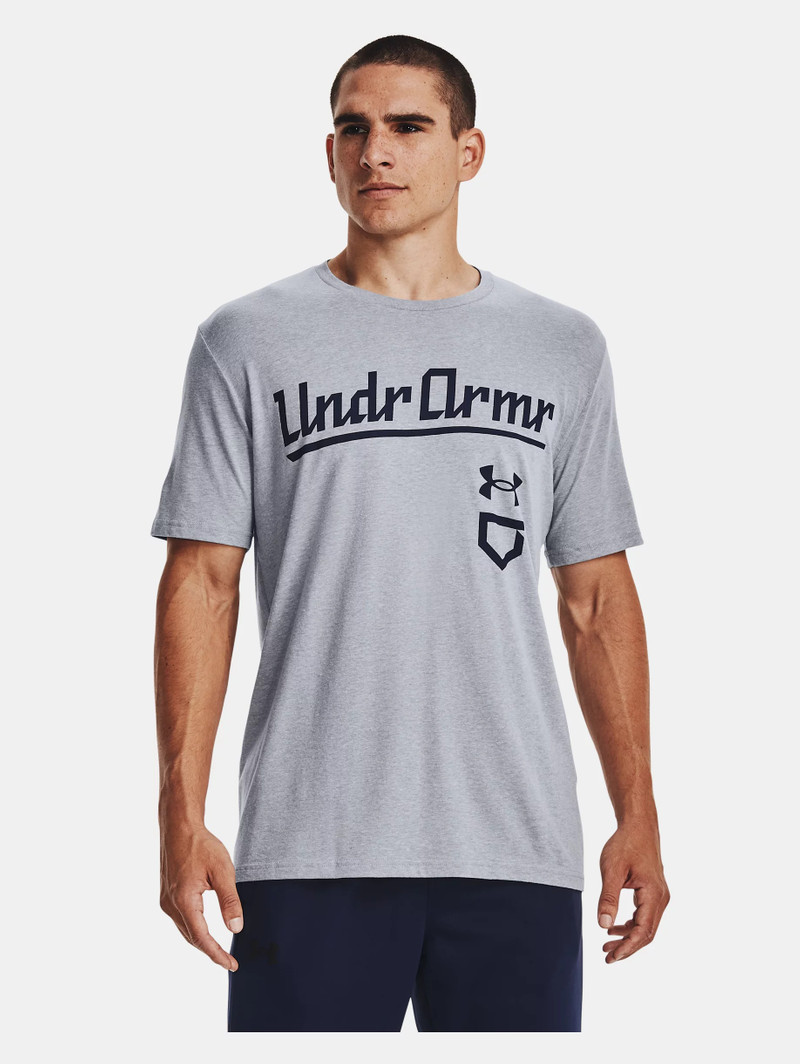 Under Armour Men's UA Baseball Script Short Sleeve outlook