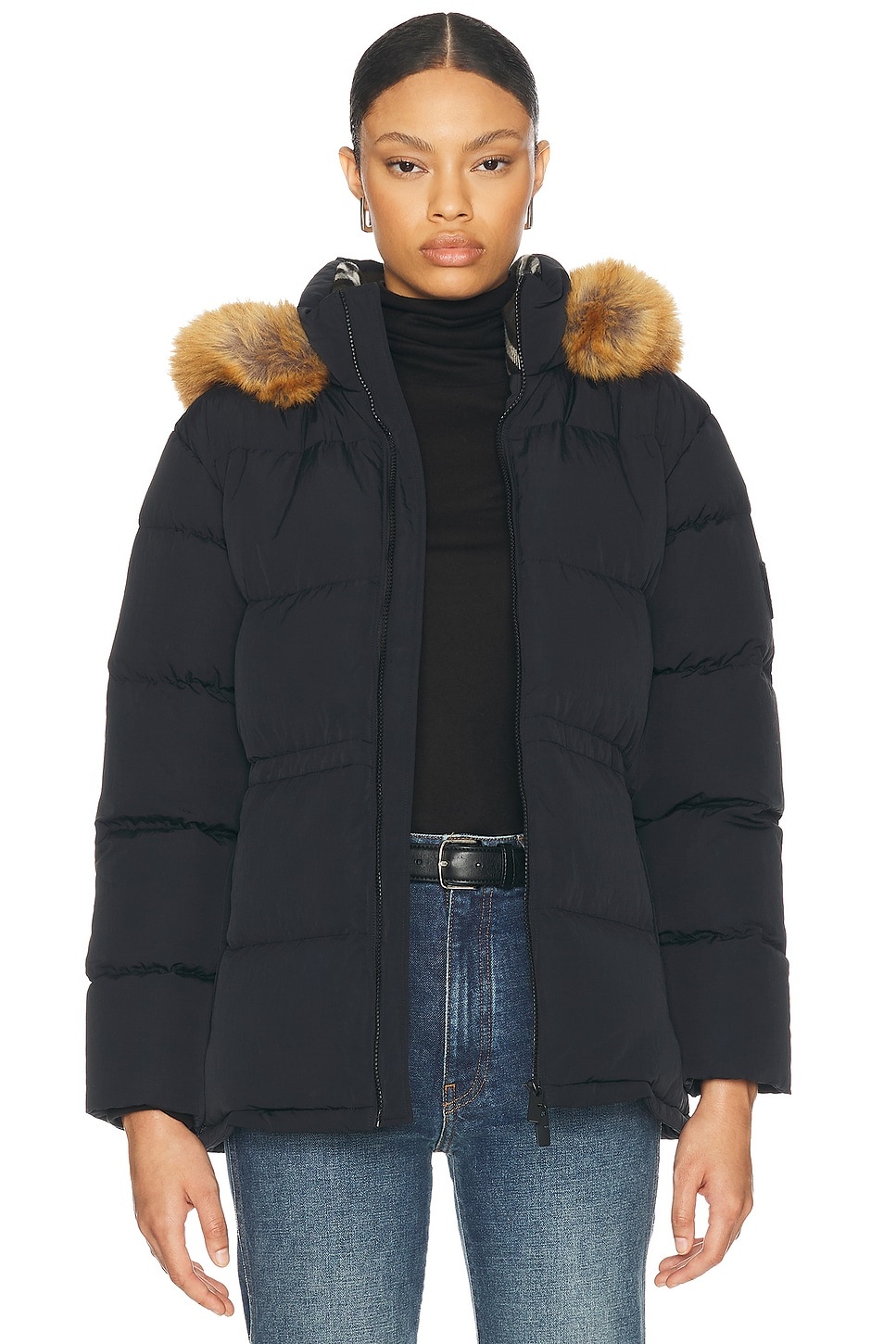 Short Waisted Down Parka - 2