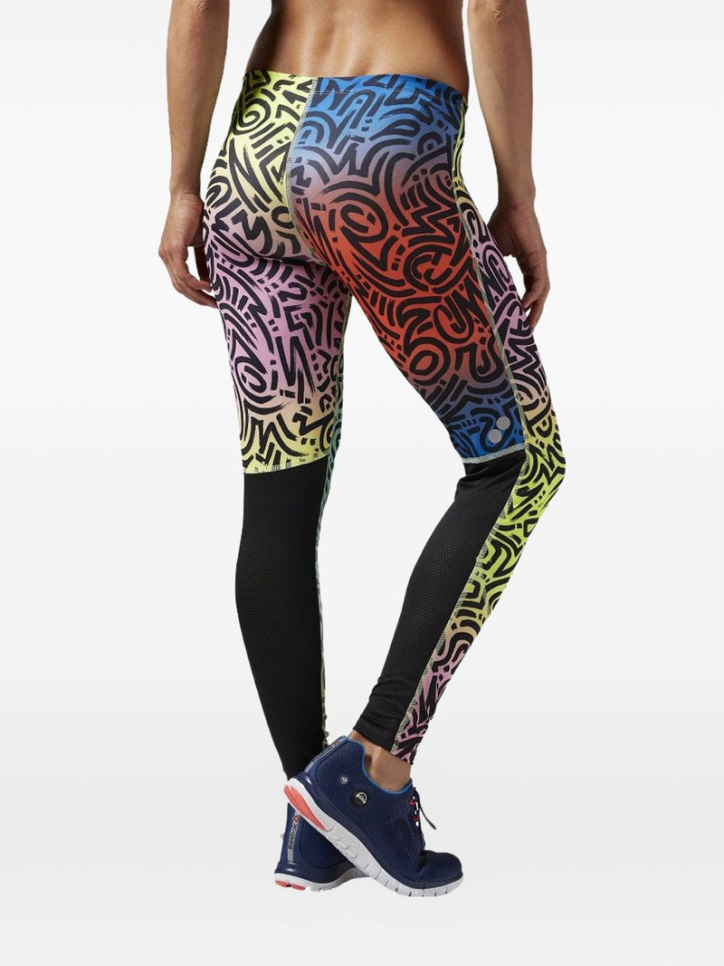 Reebok graphic-print leggings outlook