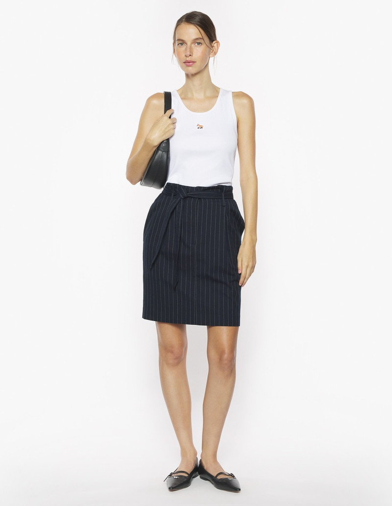 Maison Kitsuné PAPERBAG PLEATED SKIRT outlook