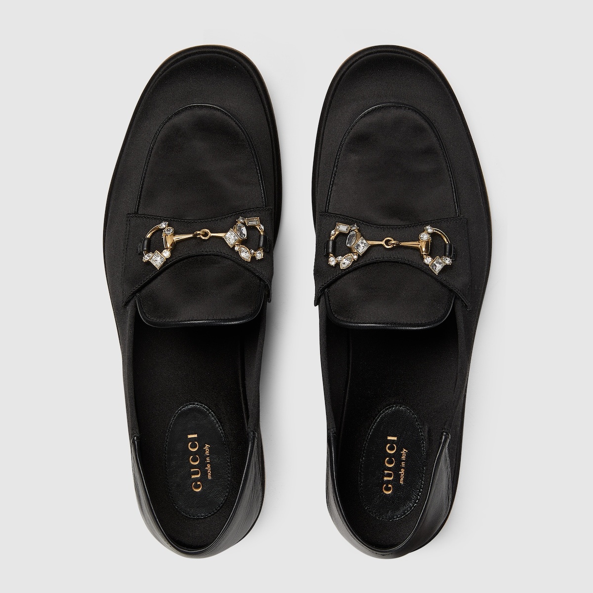 Women's Horsebit loafer with crystals - 6