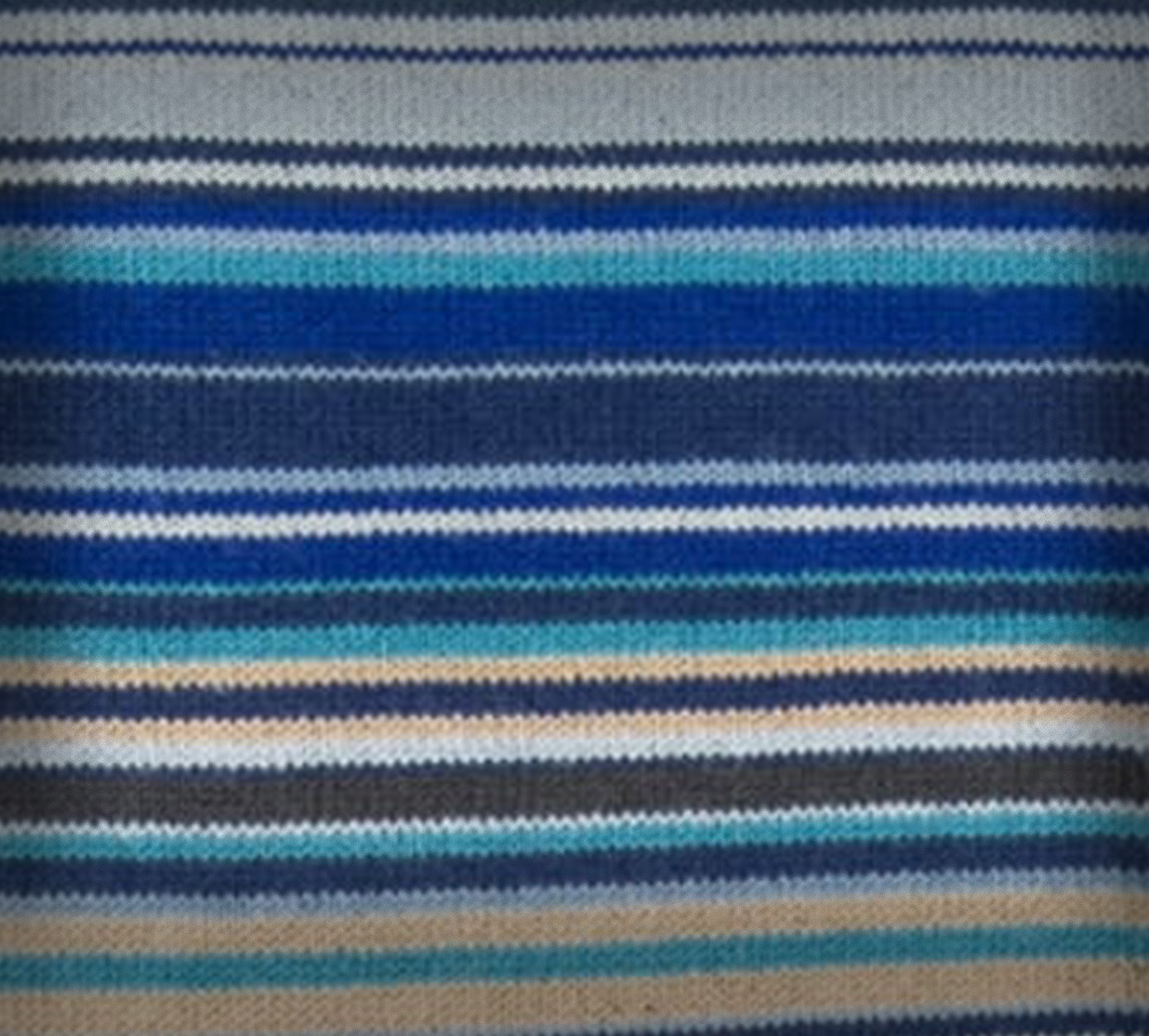 Blue 'Signature Stripe' Socks - 3