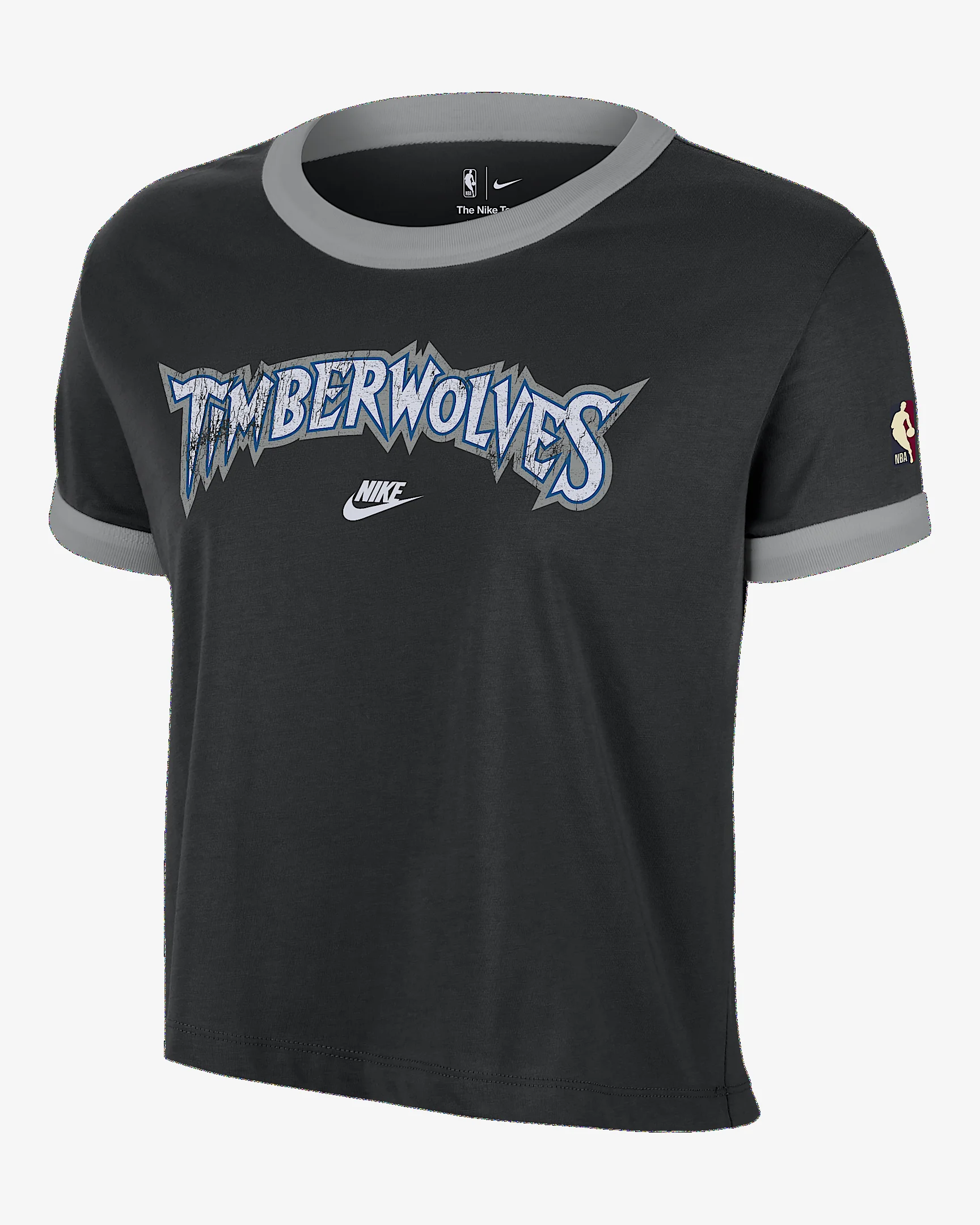 Minnesota Timberwolves Essential Hardwood Classics Women's Nike NBA T-Shirt - 1