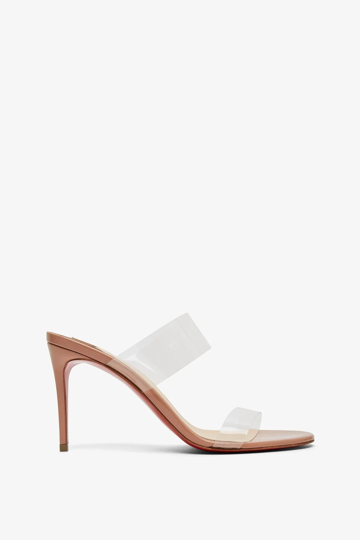 Just Nothing 85 beige mules - 1