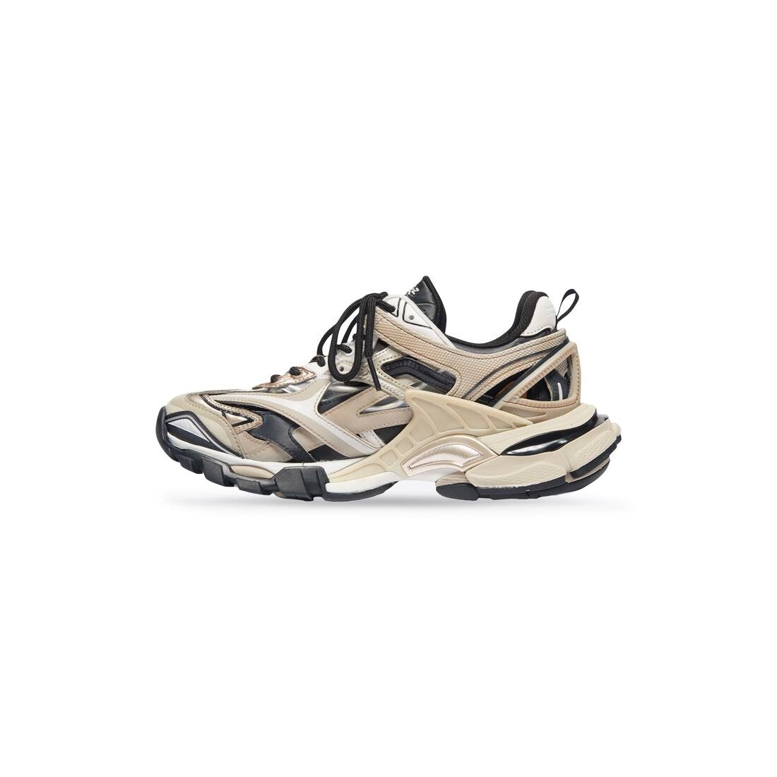 Men's Track.2 Sneaker in Beige/black - 3