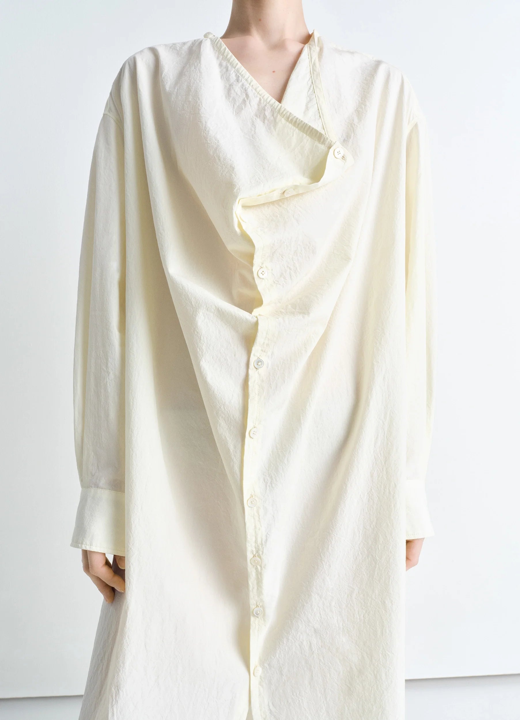 SOFT COLLAR DRESS - 3