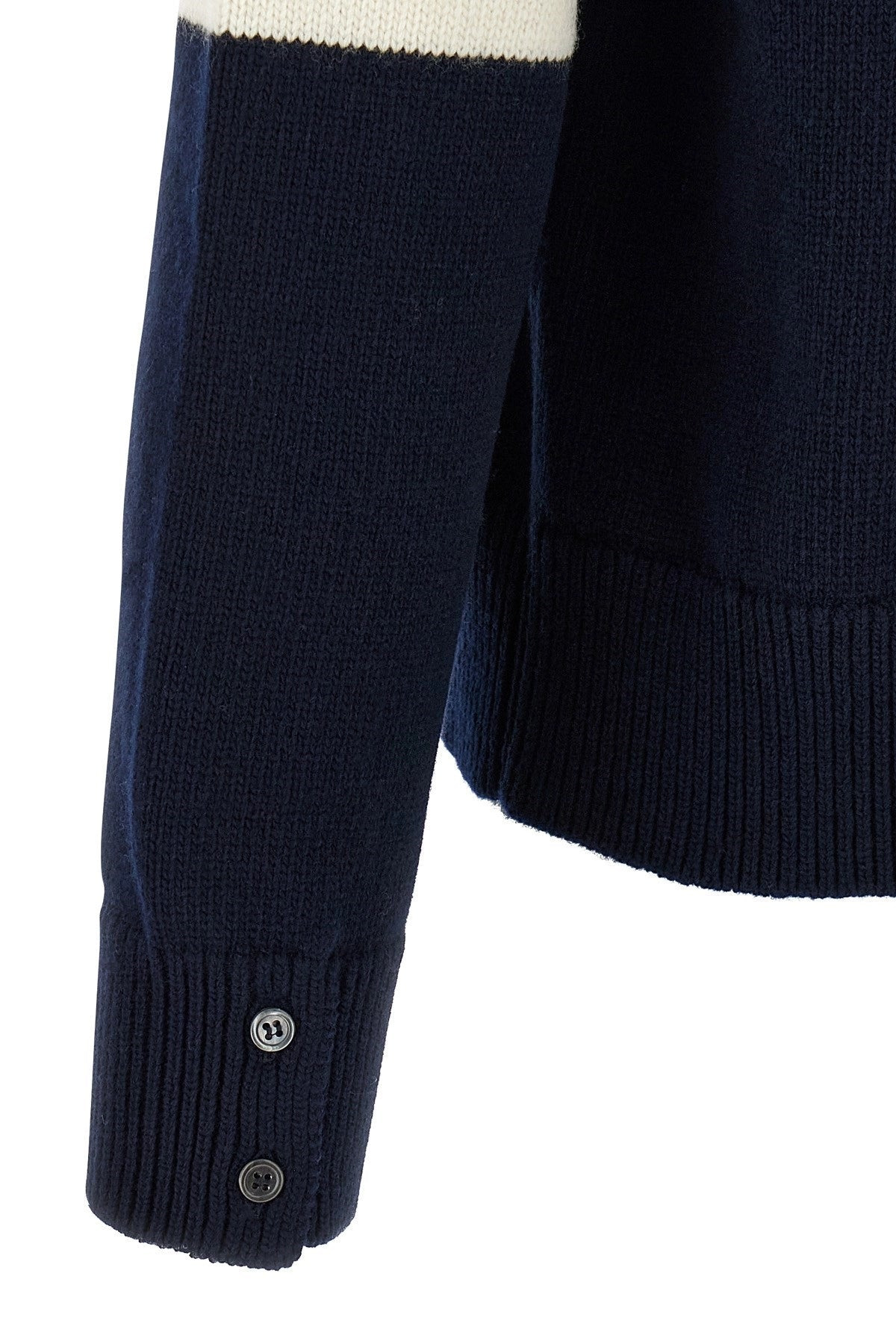 Thom Browne Men 4Bar Half Zip Sweater - 5