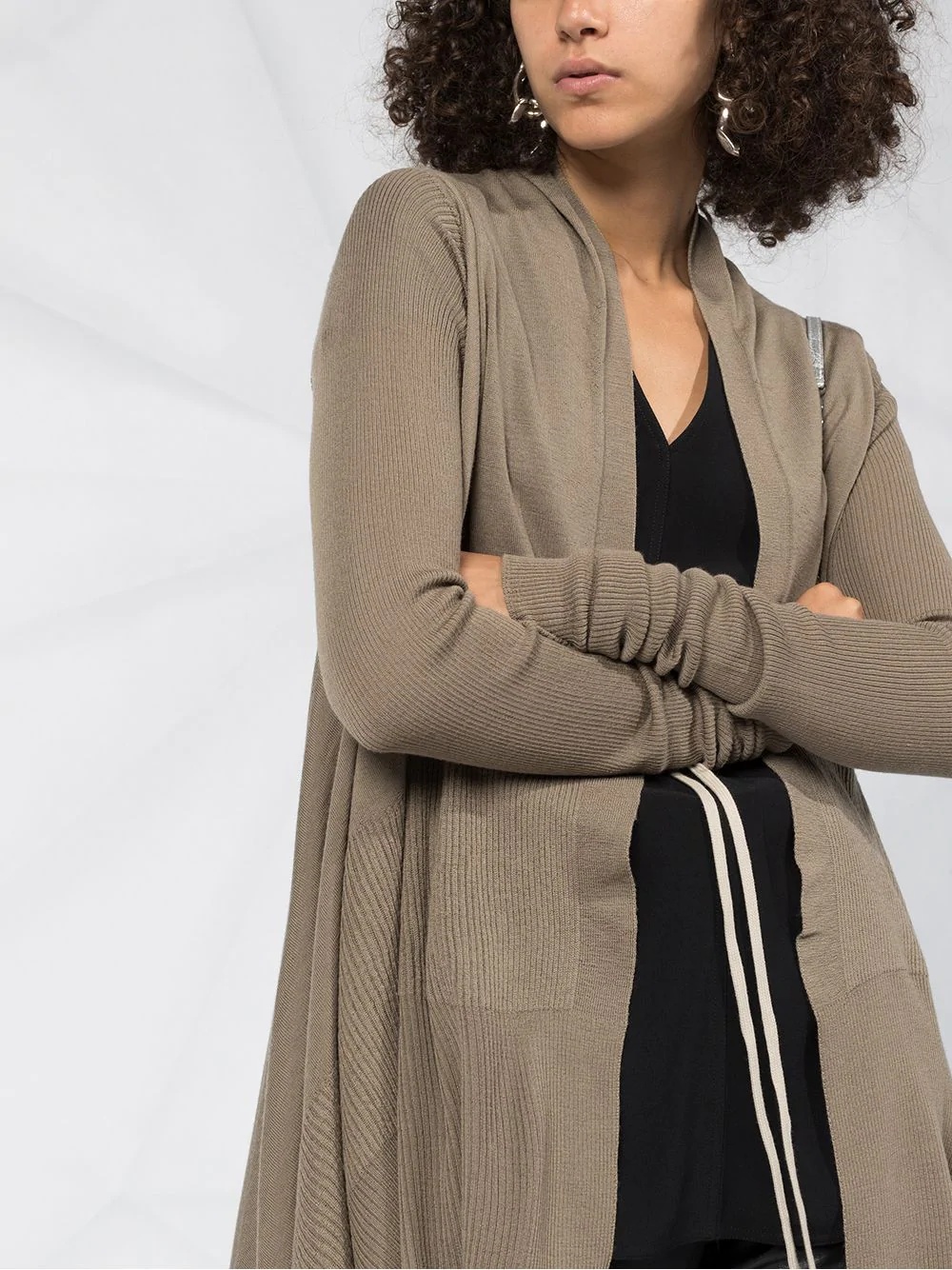 Tecuatl long wrap cardigan - 3