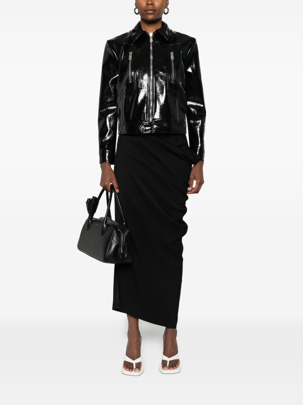 zip-front jacket - 2