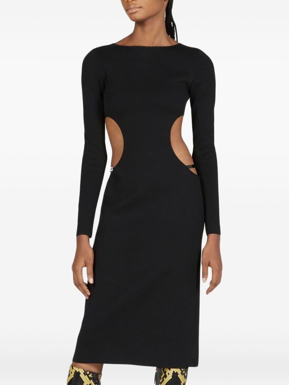Crystal G Square midi dress - 4