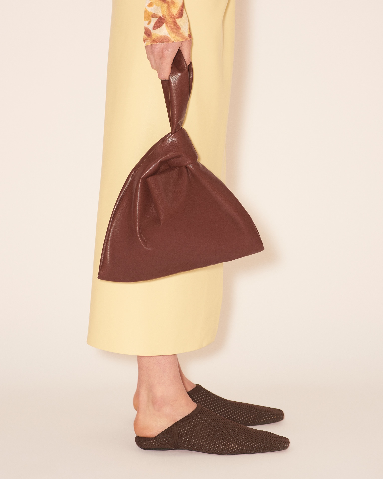 JEN - Clutch bag - Plum chutney - 4