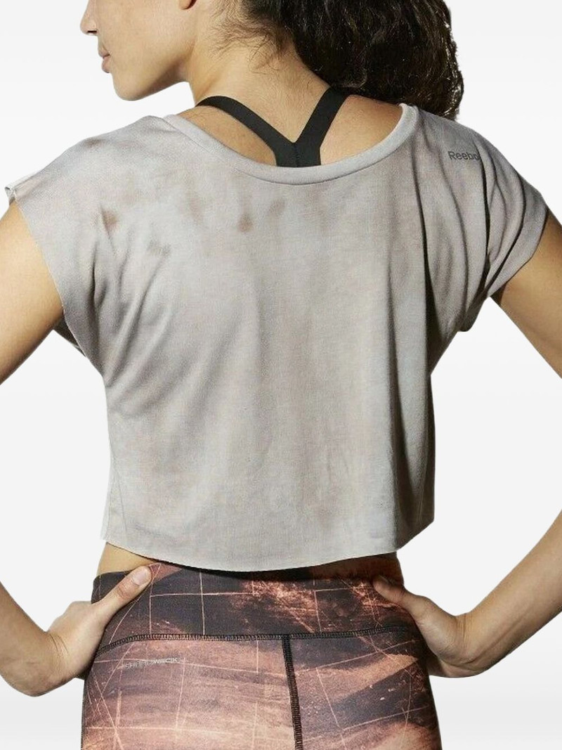 Reebok spray dye crop T-shirt outlook