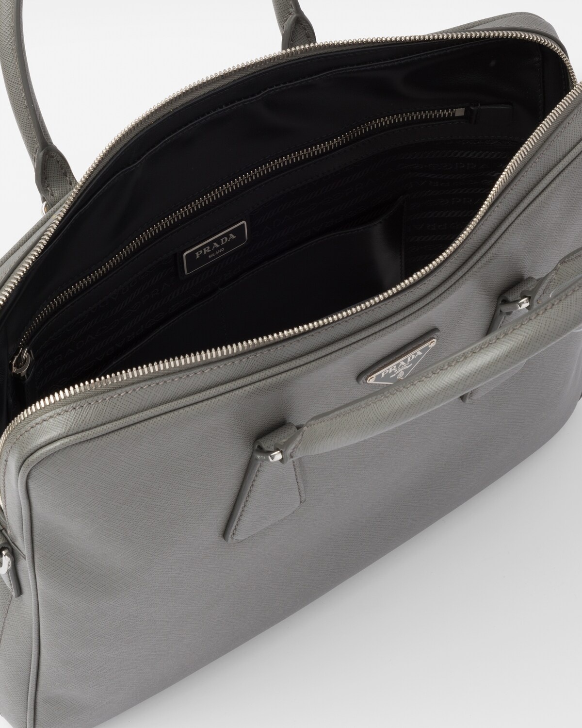 Saffiano Leather Work Bag - 5