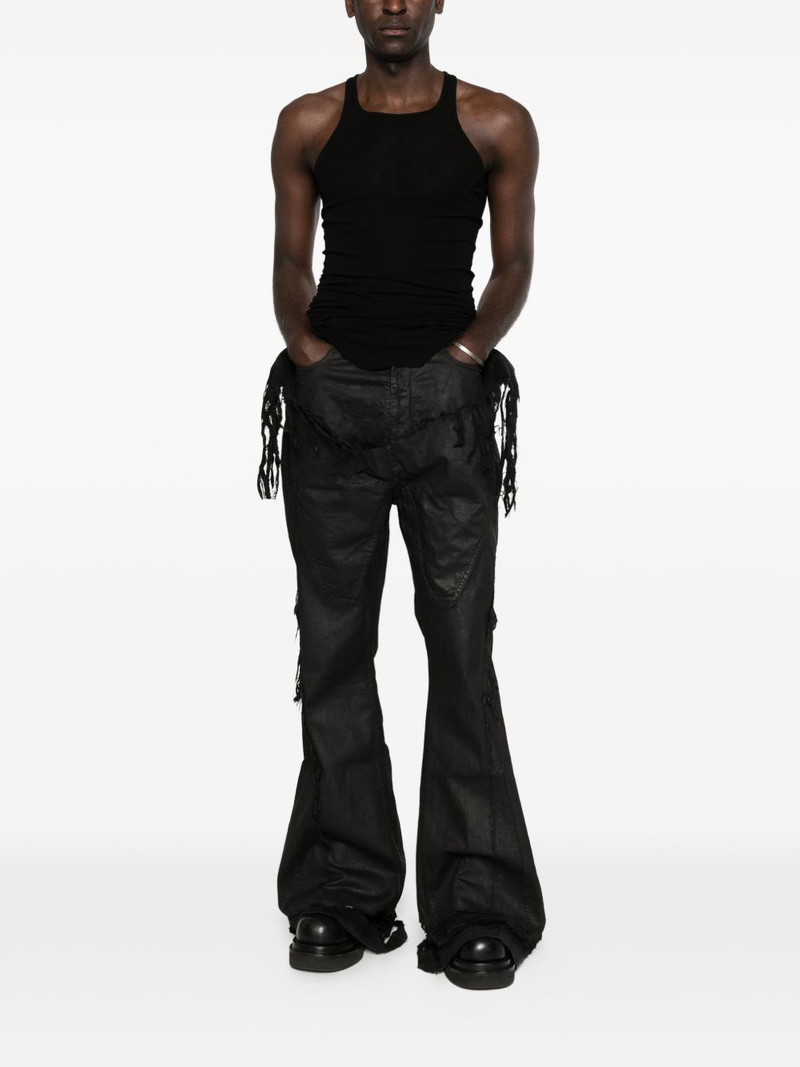 Rick Owens DRKSHDW frayed denim jeans outlook