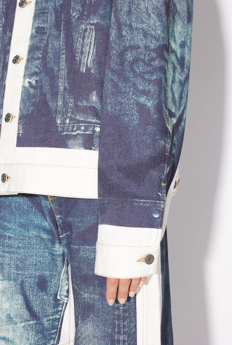 THE WHITE TROMPE L’OEIL DENIM JACKET 5
