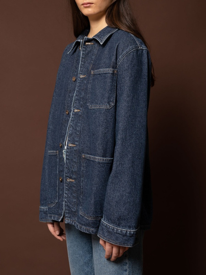 Worker Jacket Darkwash Rebirth 6