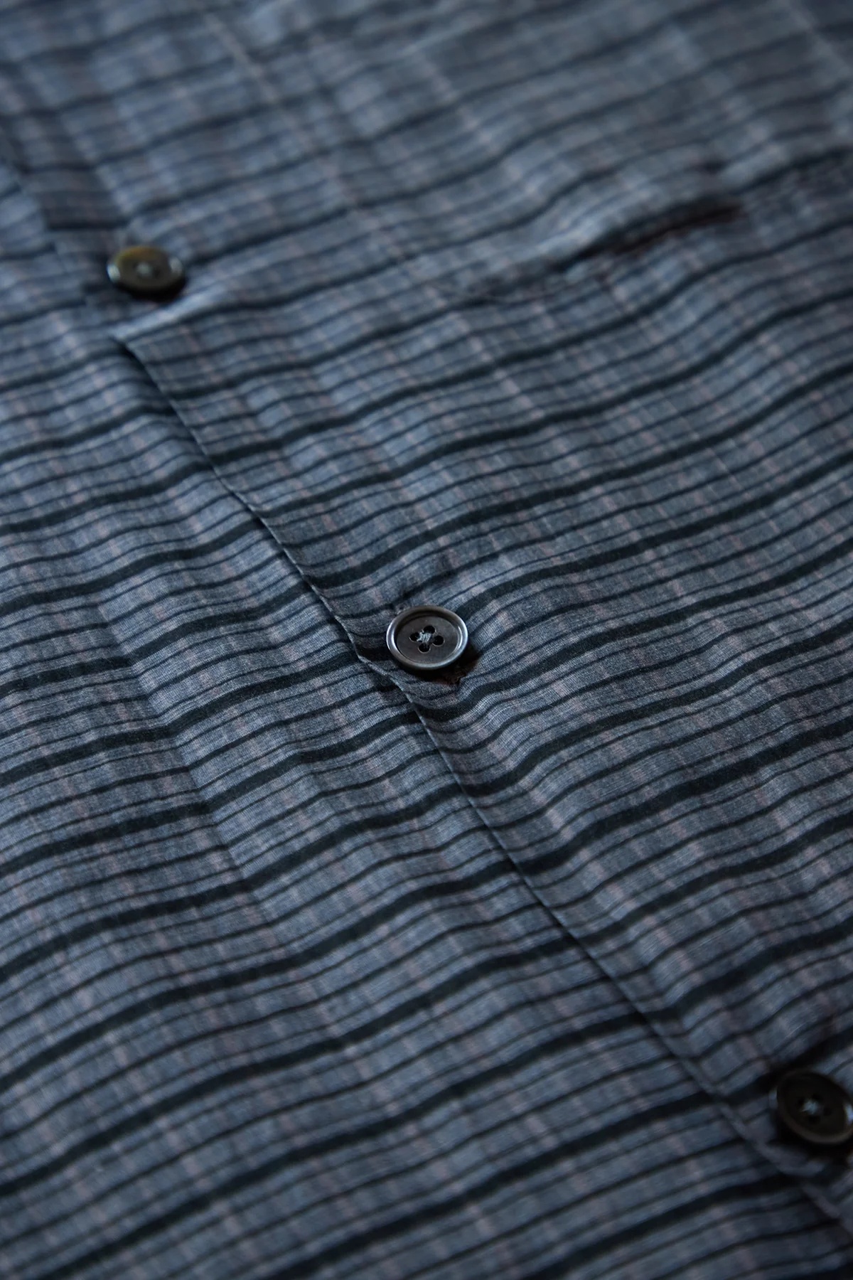 Our Legacy Heusen Shirt Shortsleeve Grey - 3