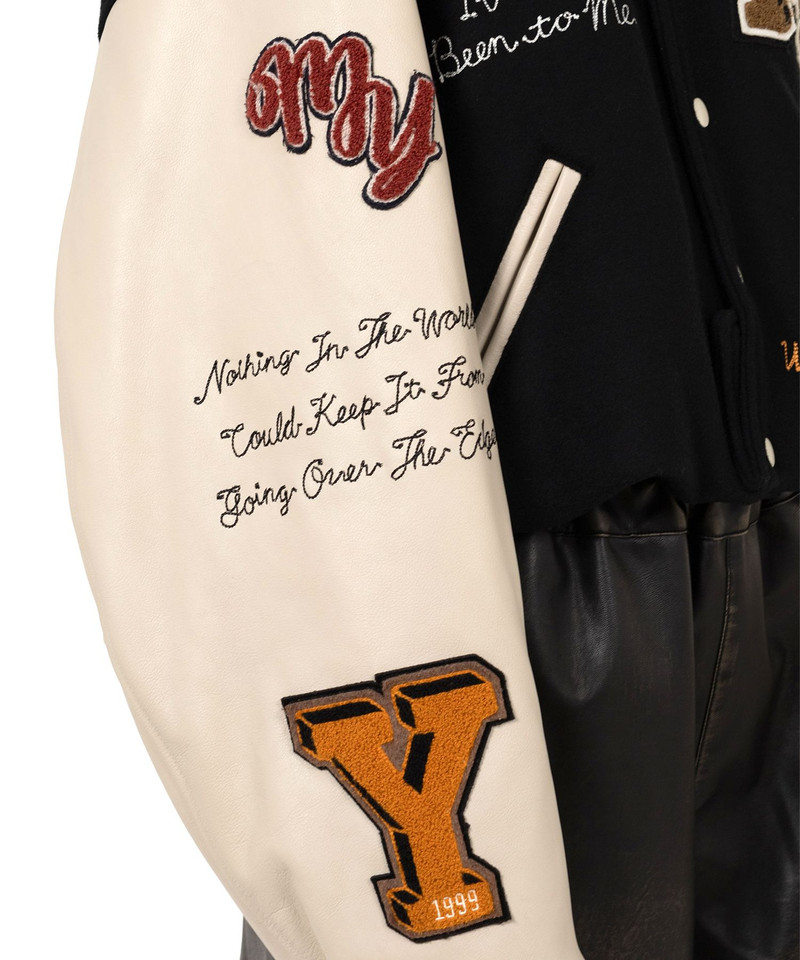 Roll-up Hem Stadium Jacket 8