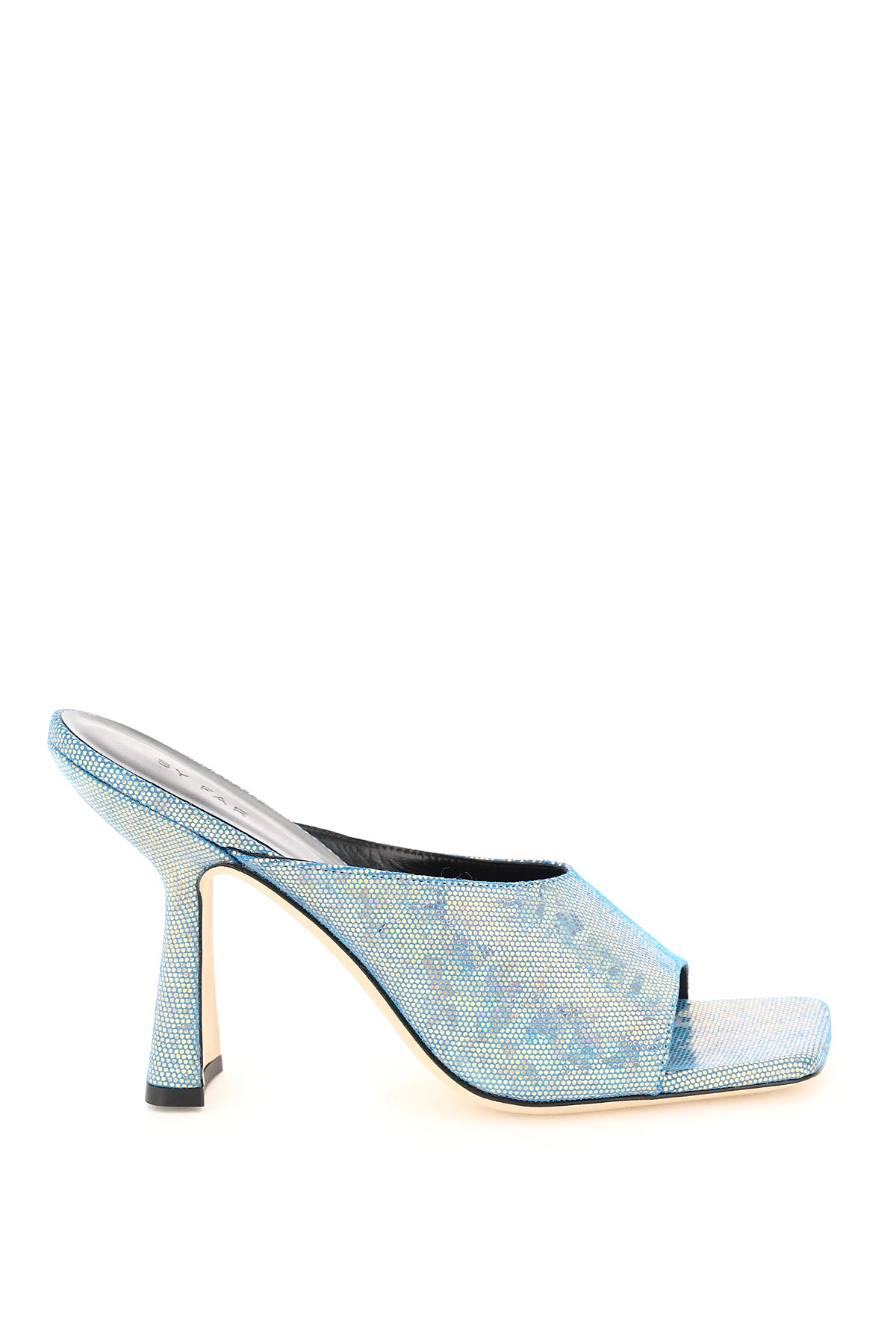 HOLOGRAM LEATHER ZAYA SANDALS - 1