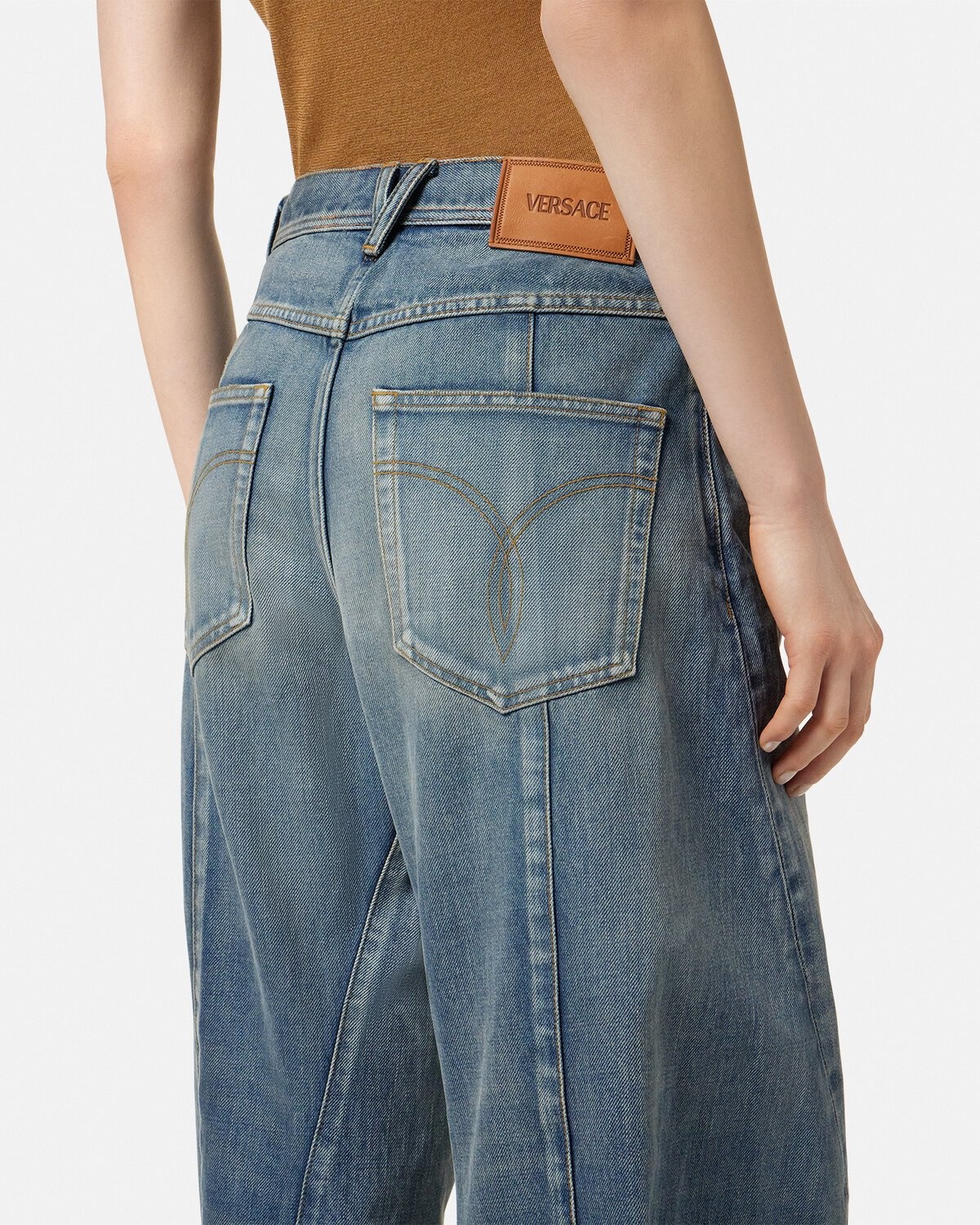 Made in Japan Baggy Twisted Jeans - 3