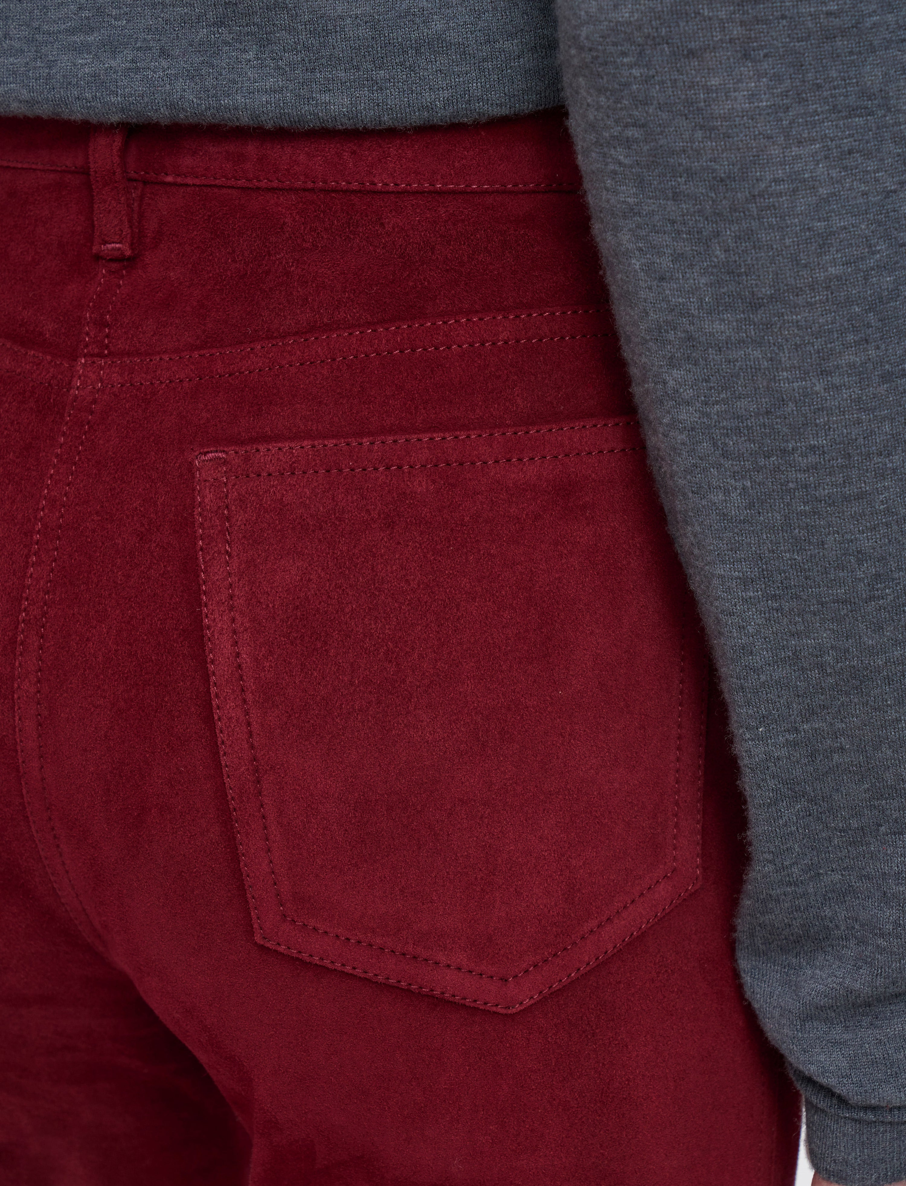 Duke Suede Stretch Trousers - 4