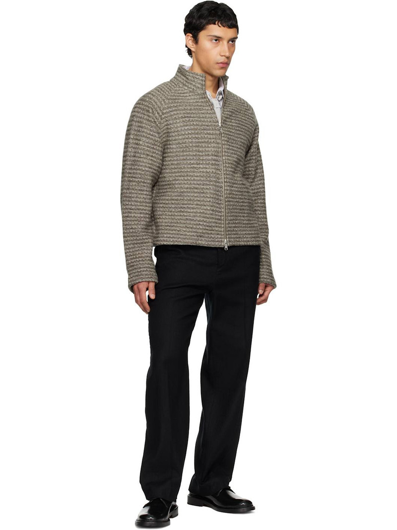 mfpen Taupe Leisure Zip Up Jacket outlook