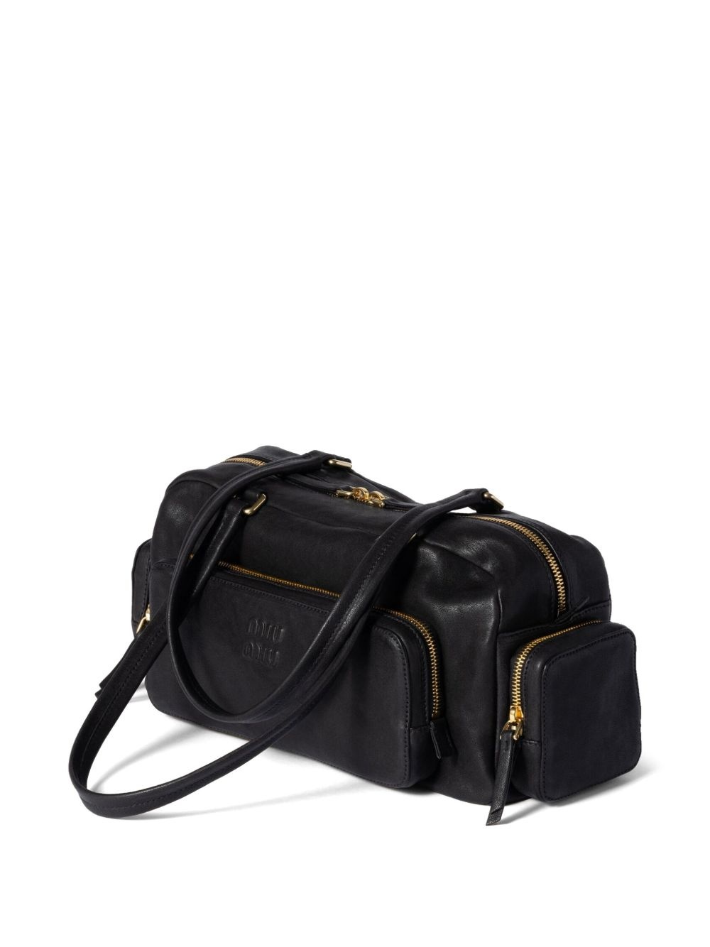 leather tote bag - 3
