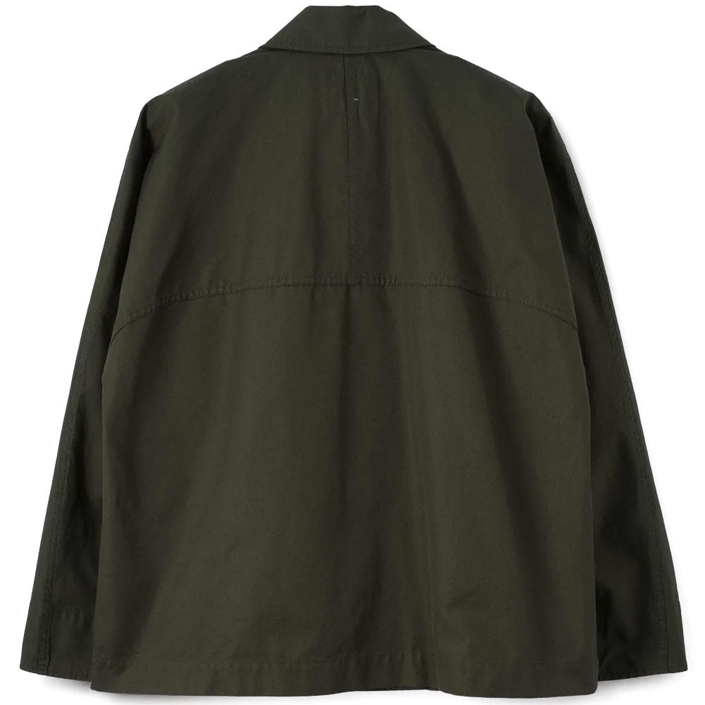 MHL Raglan Jacket Compact Cotton Canvas Uniform 'Green' - 2