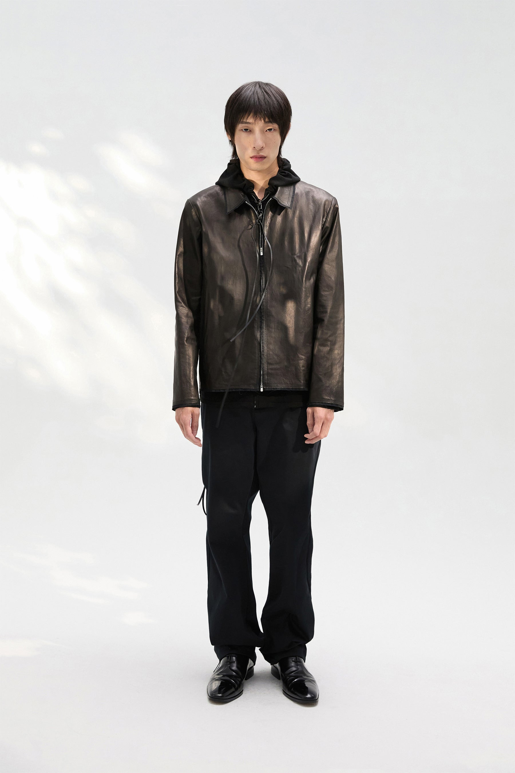 8.0 LEATHER JACKET RIGHT (BLACK) - 2
